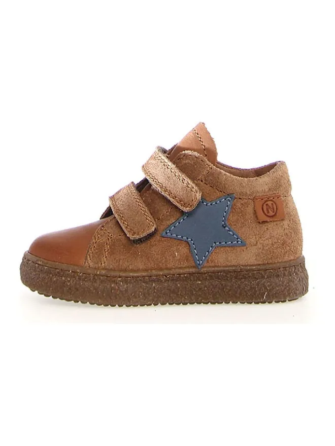 Leder-Sneakers "Albus" in Hellbraun>Naturino Sale