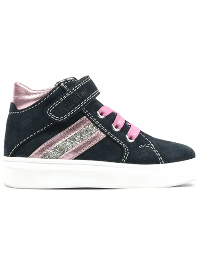 Richter Shoes Sneakers·Sneakers High^Leder-Sneakers "Alessa" in Dunkelblau