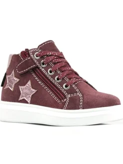 Richter Shoes Sneakers·Sneakers High^Leder-Sneakers "Alessa" in Dunkelrot