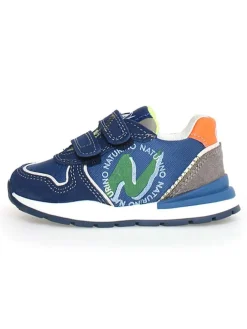 Leder-Sneakers "Argal" in Dunkelblau/ Bunt>Naturino New