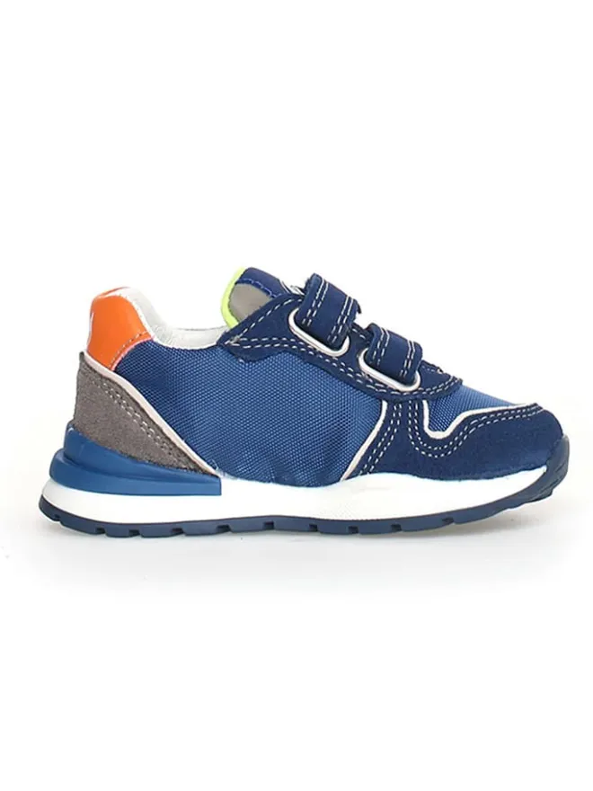 Leder-Sneakers "Argal" in Dunkelblau/ Bunt>Naturino New
