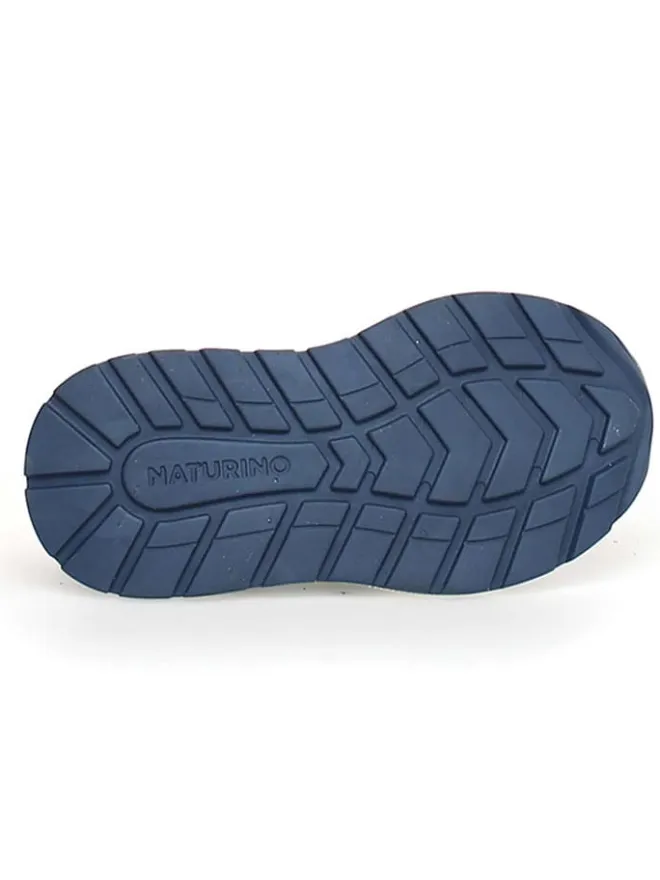 Leder-Sneakers "Argal" in Dunkelblau/ Bunt>Naturino New