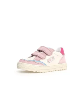 Naturino Sneakers·Sneakers Low^Leder-Sneakers "Ariton" in Creme/ Rosa