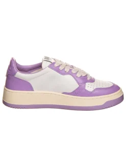 Leder-Sneakers "" in Lila/ Weiß>AUTRY Outlet