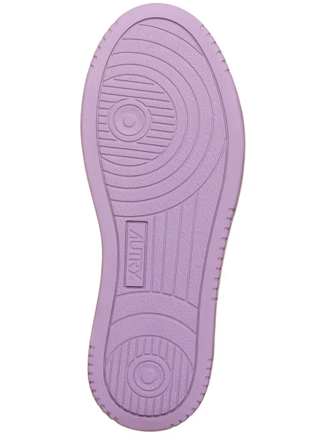 Leder-Sneakers "" in Lila/ Weiß>AUTRY Outlet