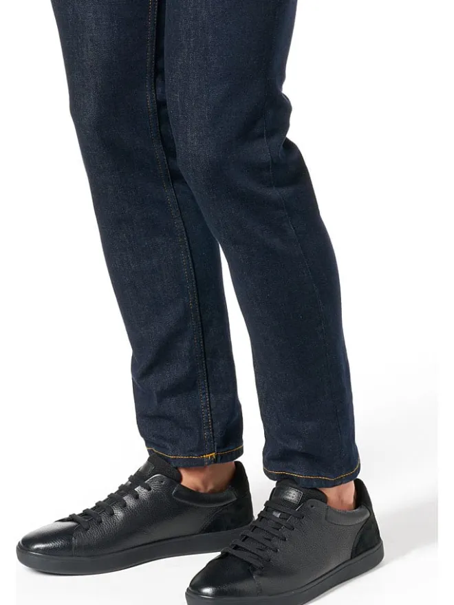 Geox Sneakers^Leder-Sneakers "Avola" in Schwarz