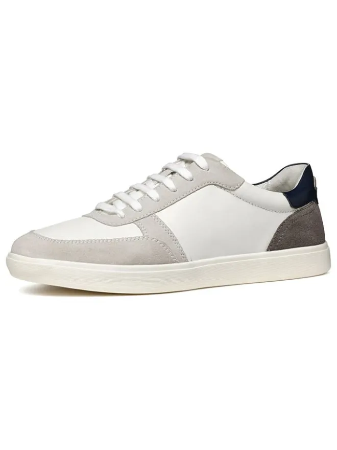 Leder-Sneakers "Avola" in Weiß/ Grau>Geox Sale