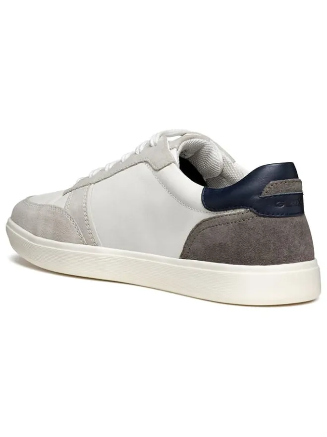 Leder-Sneakers "Avola" in Weiß/ Grau>Geox Sale