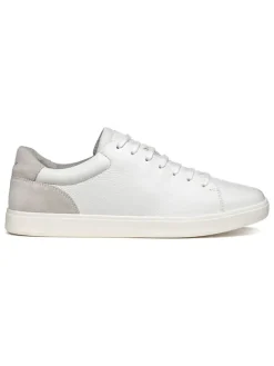 Leder-Sneakers "Avola" in Weiß/ Grau>Geox Sale