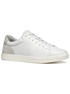 Leder-Sneakers "Avola" in Weiß/ Grau>Geox Sale