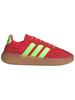 adidas Schnürschuhe^Leder-Sneakers "Barreda Decode" in Rot/ Grün