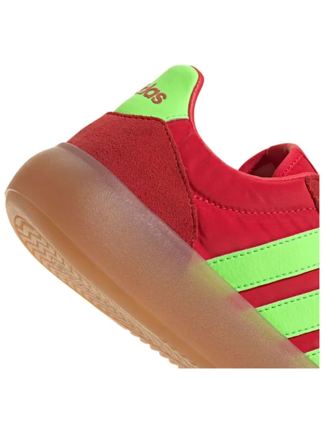 adidas Schnürschuhe^Leder-Sneakers "Barreda Decode" in Rot/ Grün
