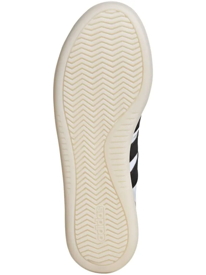 adidas Sportschuhe^Leder-Sneakers "Barreda Decode" in Beige/ Schwarz/ Weiß