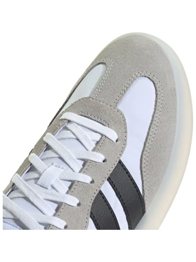 adidas Sportschuhe^Leder-Sneakers "Barreda Decode" in Beige/ Schwarz/ Weiß