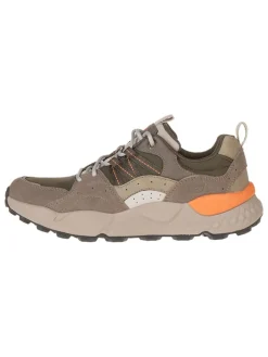 Skechers Sneakers^Leder-Sneakers "Bendino Dormer" in Taupe