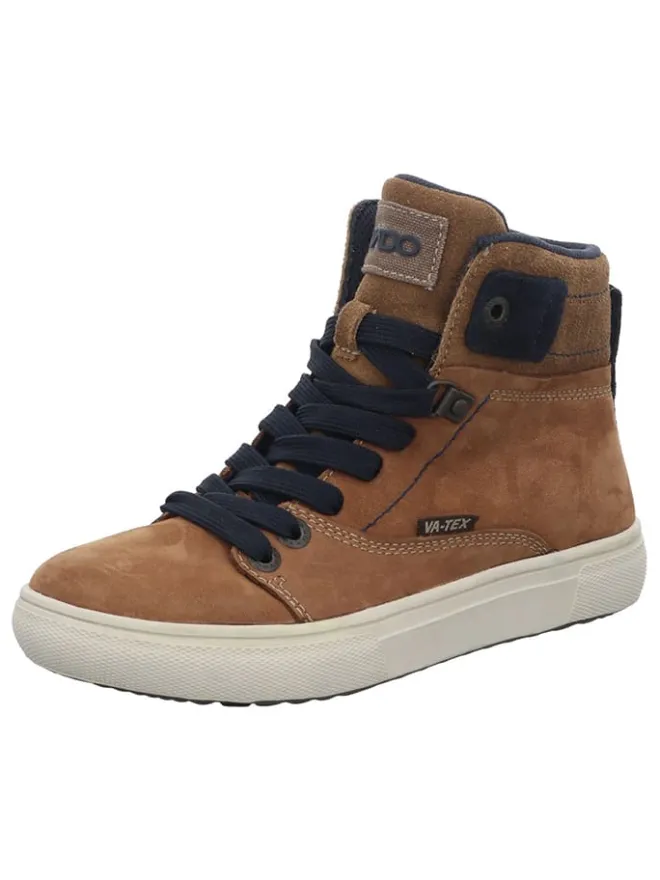 Leder-Sneakers "Bosse" in Braun>VADO Hot