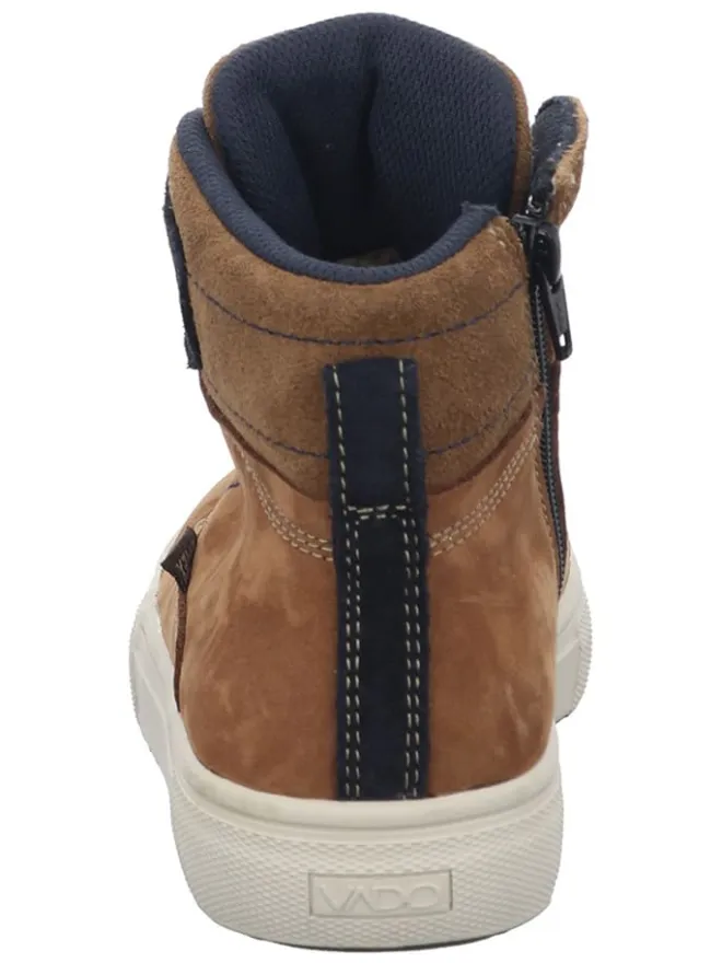 Leder-Sneakers "Bosse" in Braun>VADO Hot