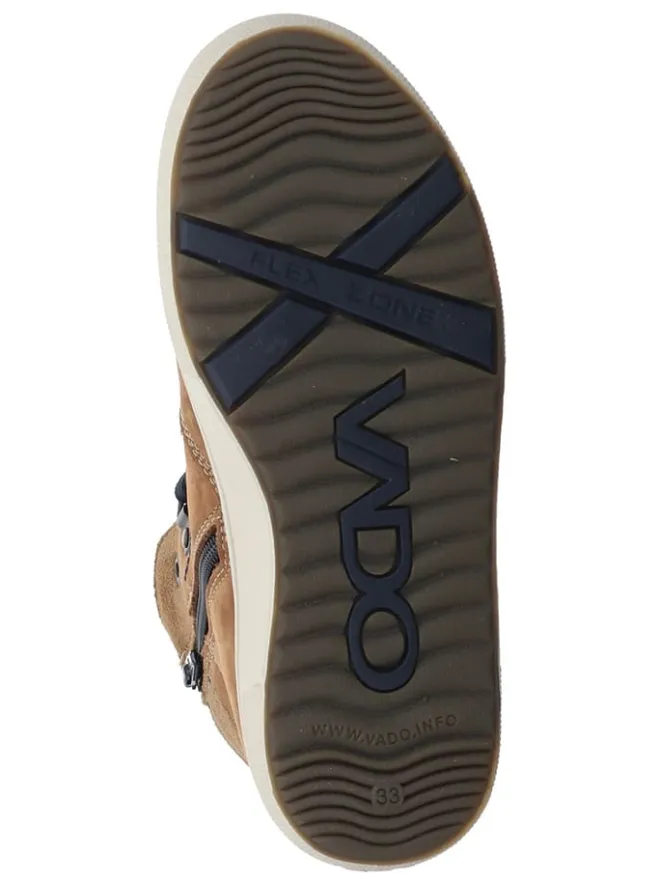 Leder-Sneakers "Bosse" in Braun>VADO Hot