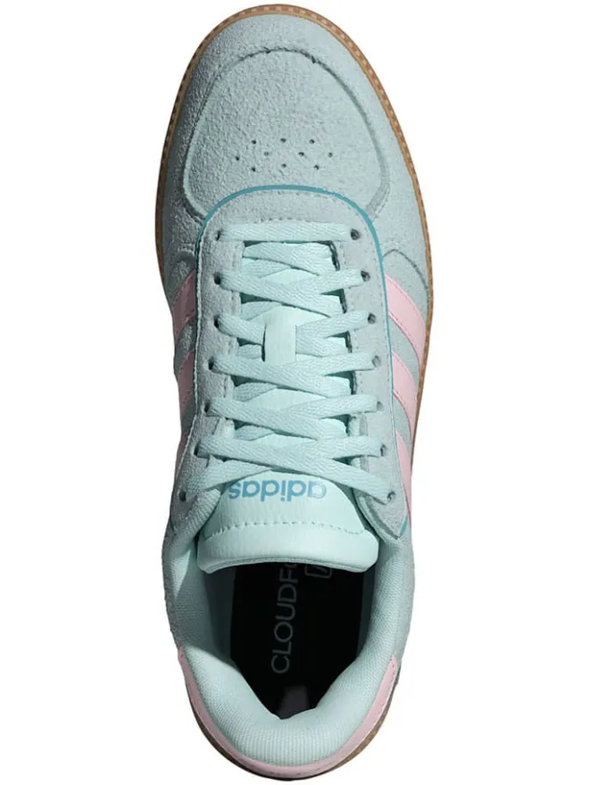 adidas Sneakers^Leder-Sneakers "Breaknet" in Türkis/ Rosa