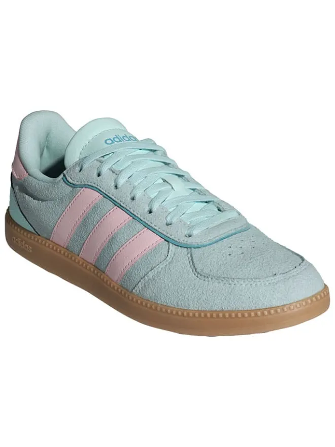 adidas Sneakers^Leder-Sneakers "Breaknet" in Türkis/ Rosa