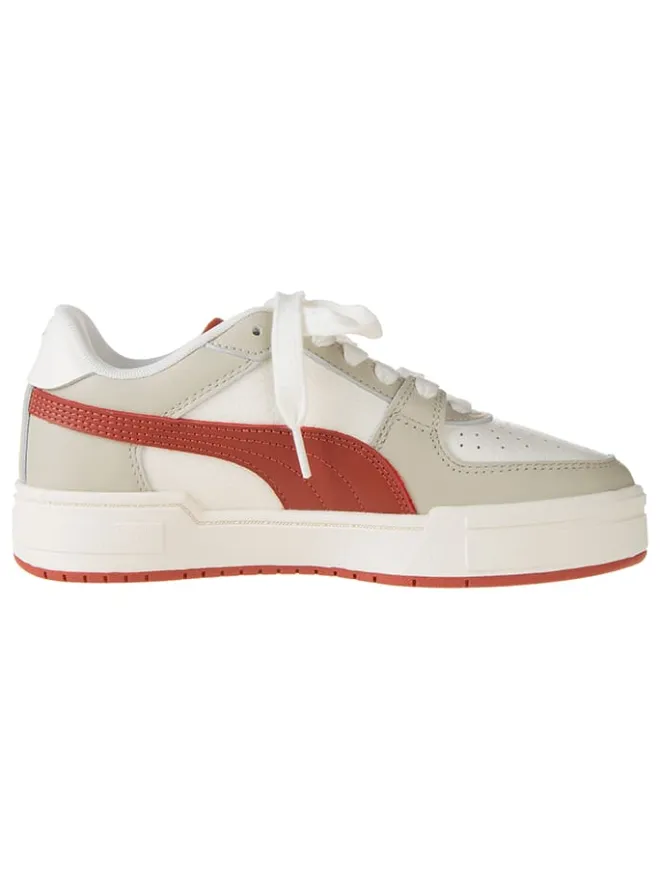 Puma Sneakers|Sneakers^Leder-Sneakers "Ca Pro Classi" in Beige/ Rot