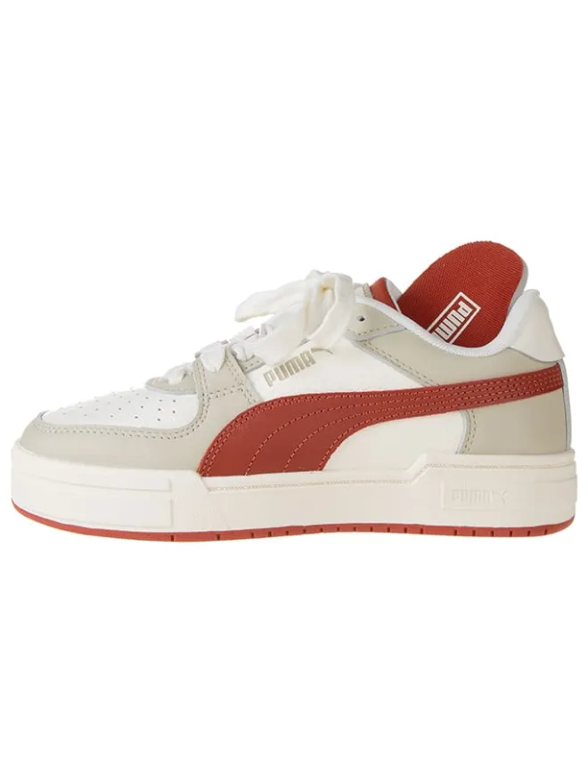 Puma Sneakers|Sneakers^Leder-Sneakers "Ca Pro Classi" in Beige/ Rot