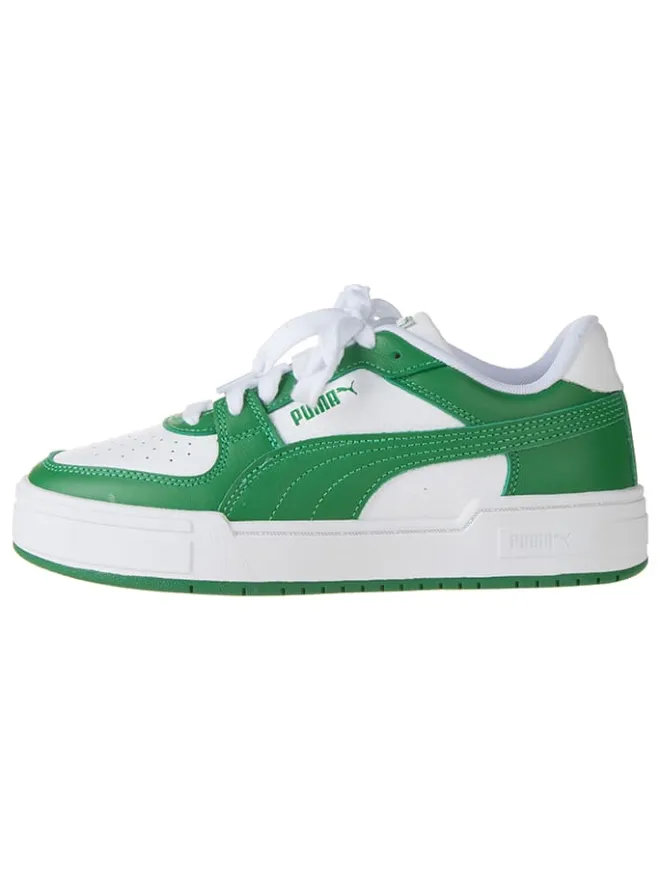 Puma Sneakers^Leder-Sneakers "Ca Pro Classic" in Weiß/ Grün