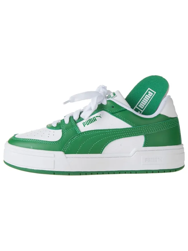 Puma Sneakers^Leder-Sneakers "Ca Pro Classic" in Weiß/ Grün