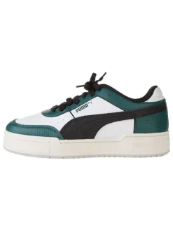 Puma Sneakers^Leder-Sneakers "Ca Pro Sport" in Grün/ Weiß