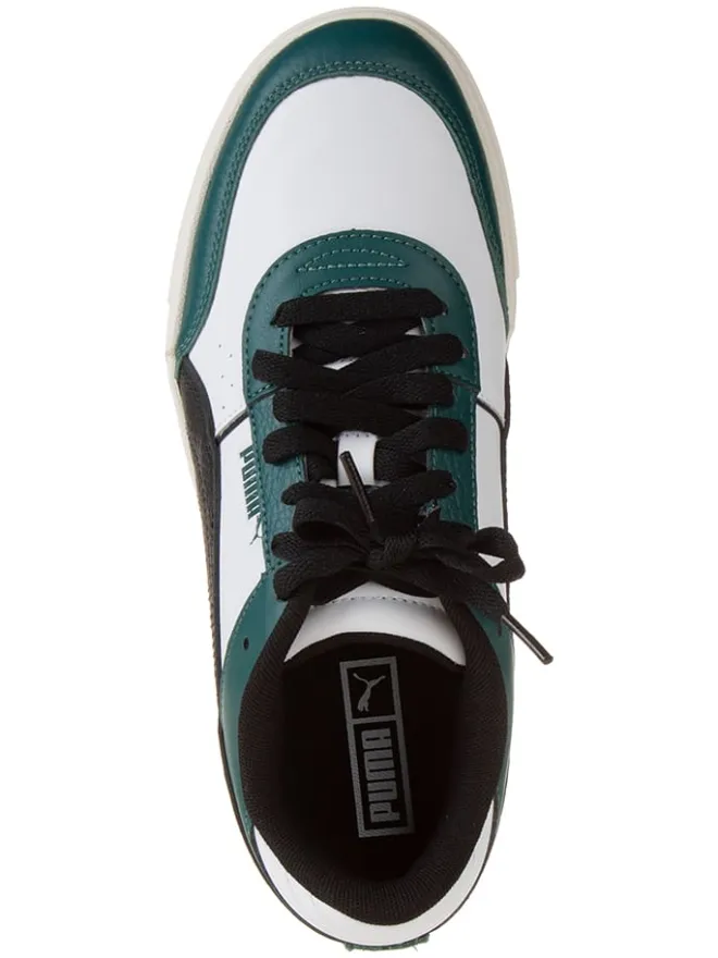 Puma Sneakers^Leder-Sneakers "Ca Pro Sport" in Grün/ Weiß