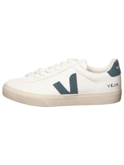 Veja Sneakers^Leder-Sneakers "Campo" in Weiß/ Blau