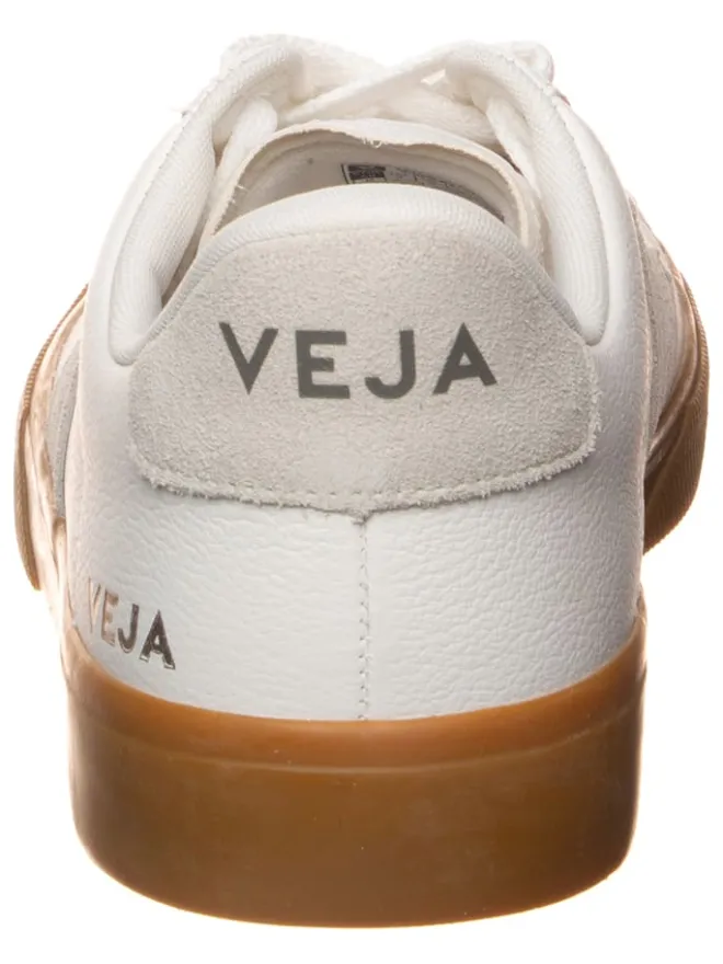 Veja Sneakers^Leder-Sneakers "Campo" in Weiß/ Beige