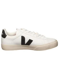 Veja Sneakers^Leder-Sneakers "Campo" in Weiß/ Schwarz