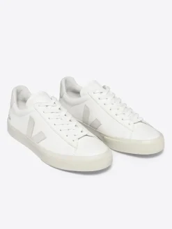 Leder-Sneakers "Campo" in Weiß/ Creme>Veja Sale