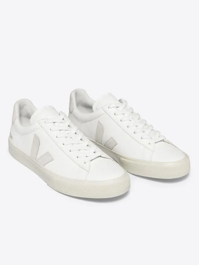 Leder-Sneakers "Campo" in Weiß/ Creme>Veja Sale