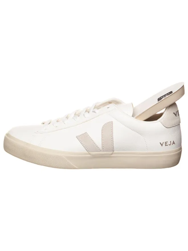 Leder-Sneakers "Campo" in Weiß/ Creme>Veja Sale