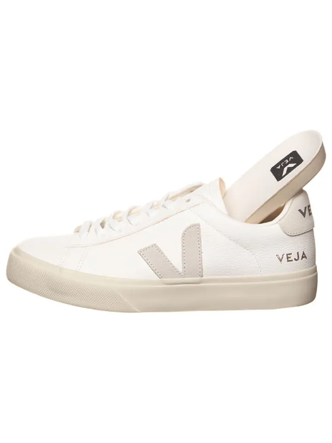 Veja Sneakers^Leder-Sneakers "Campo" in Weiß/ Creme