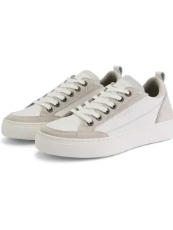 TRAVELIN' Sneakers^Leder-Sneakers "Caris" in Weiß/ Beige