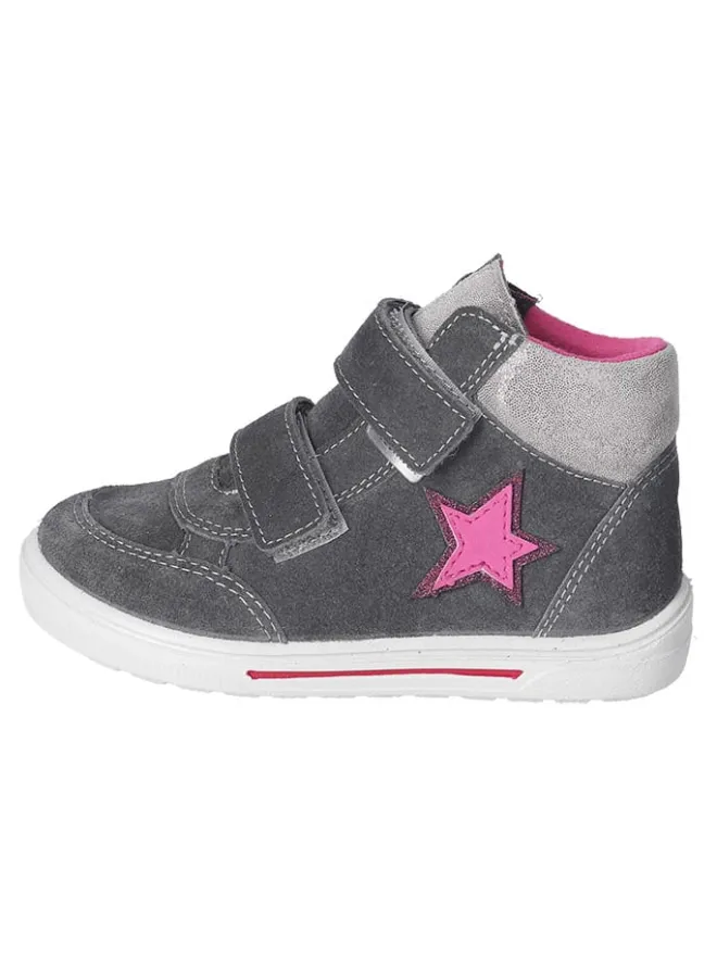 Ricosta Sneakers·Sneakers High^Leder-Sneakers "Caty-S" in Grau