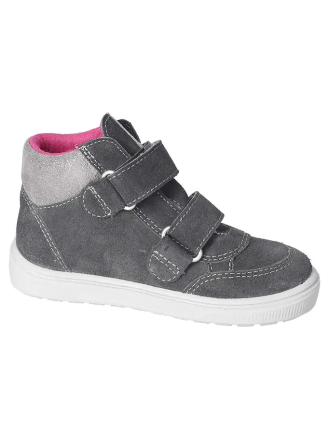 Ricosta Sneakers·Sneakers High^Leder-Sneakers "Caty-S" in Grau
