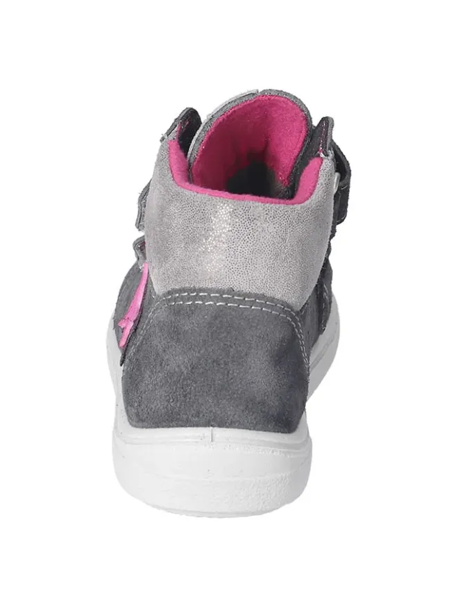Ricosta Sneakers·Sneakers High^Leder-Sneakers "Caty-S" in Grau