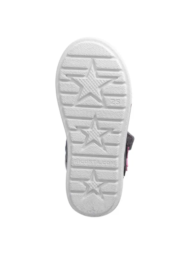 Ricosta Sneakers·Sneakers High^Leder-Sneakers "Caty-S" in Grau