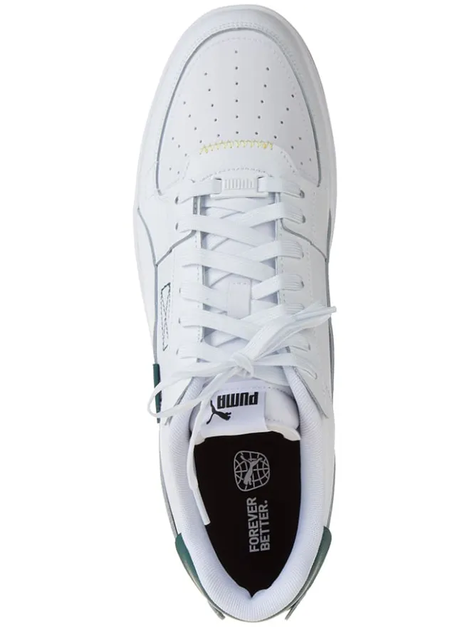 Puma Sneakers^Leder-Sneakers "Caven 2.0 VTG" in Weiß/ Grün