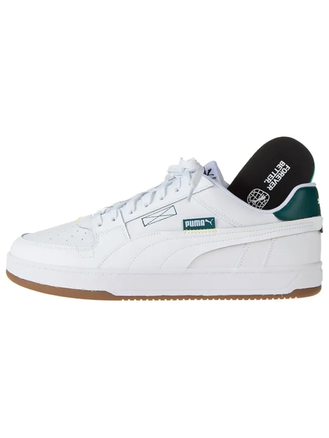 Puma Sneakers^Leder-Sneakers "Caven 2.0 VTG" in Weiß/ Grün