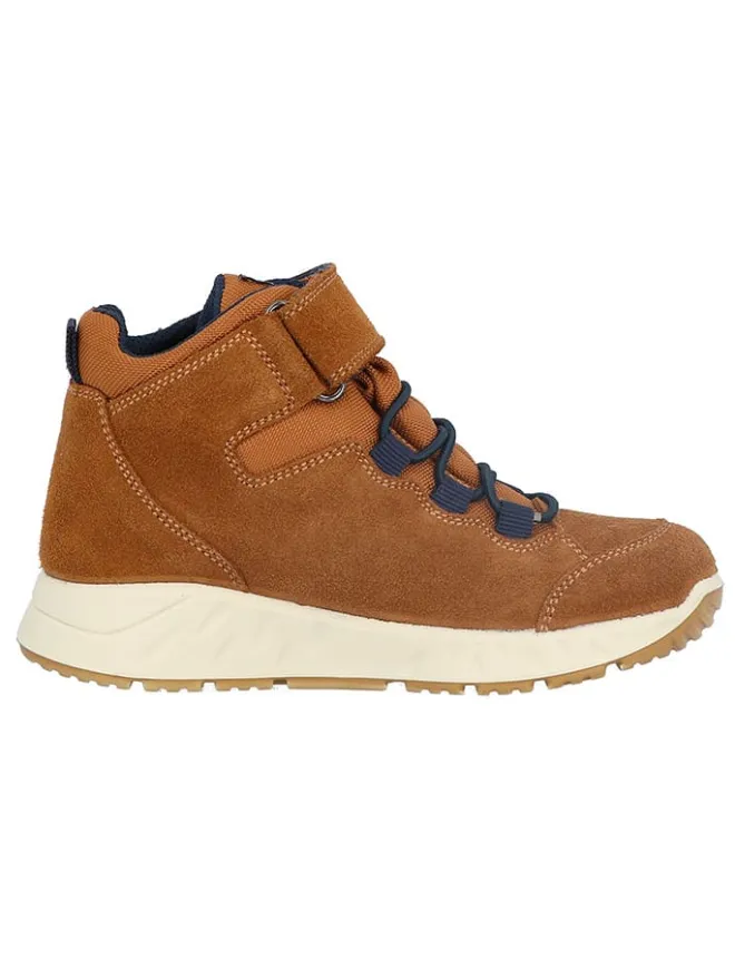 Lurchi Sneakers·Sneakers High^Leder-Sneakers "Charly" in Hellbraun