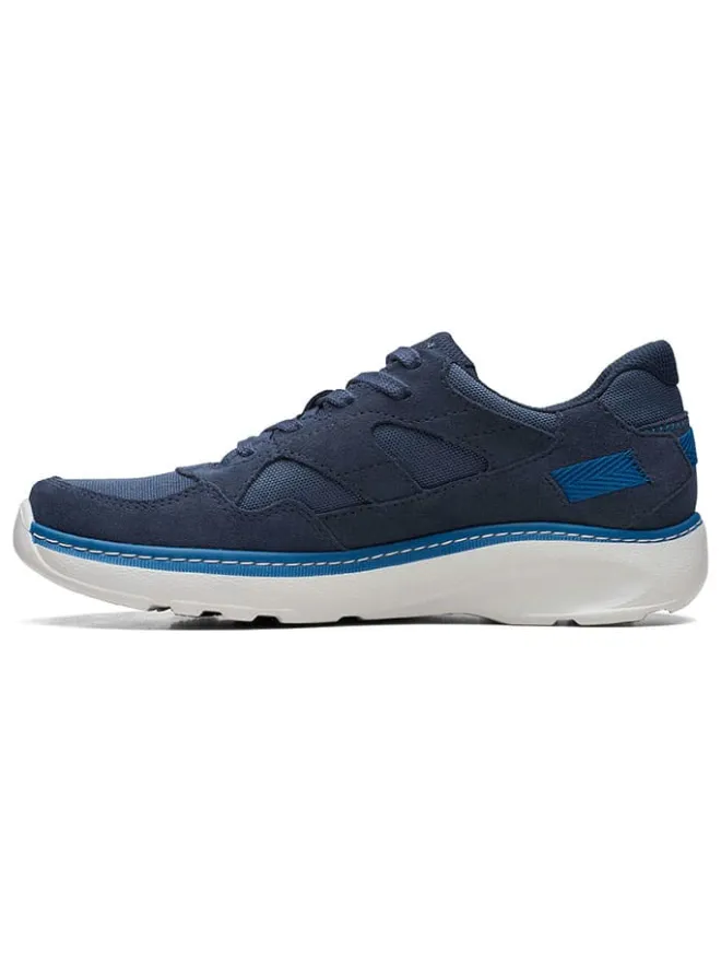 Leder-Sneakers "Chart Lite" in Dunkelblau>Clarks Hot