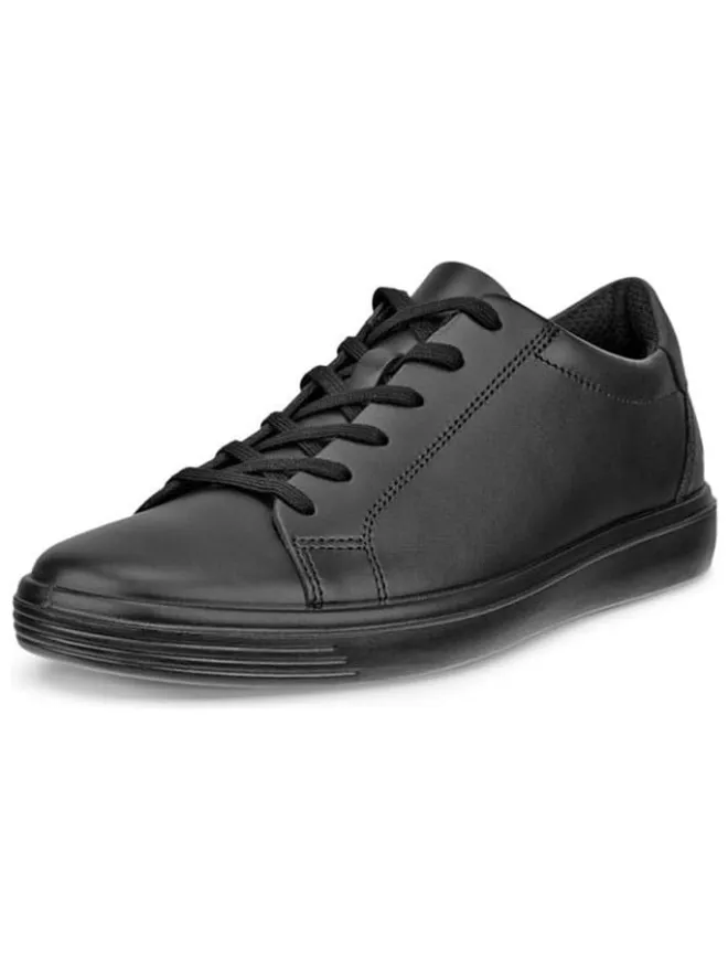 Leder-Sneakers "Classic" in Schwarz>Ecco