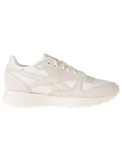 Leder-Sneakers "Classic Leather" in Creme>Reebok Outlet