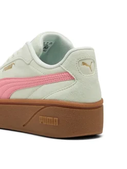 Puma Sneakers^Leder-Sneakers "Club II Era" in Grün/ Pink