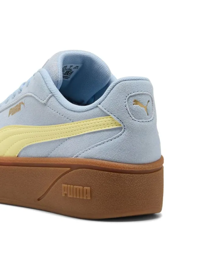 Leder-Sneakers "Club II Era" in Hellblau/ Gelb>Puma Discount